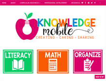 Tablet Screenshot of knowledgemobile.com